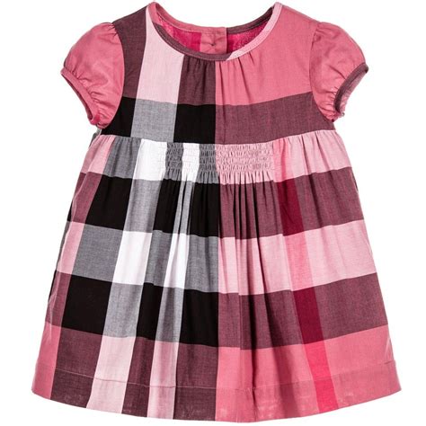 pink burberry toddler dress|toddler girl burberry dress.